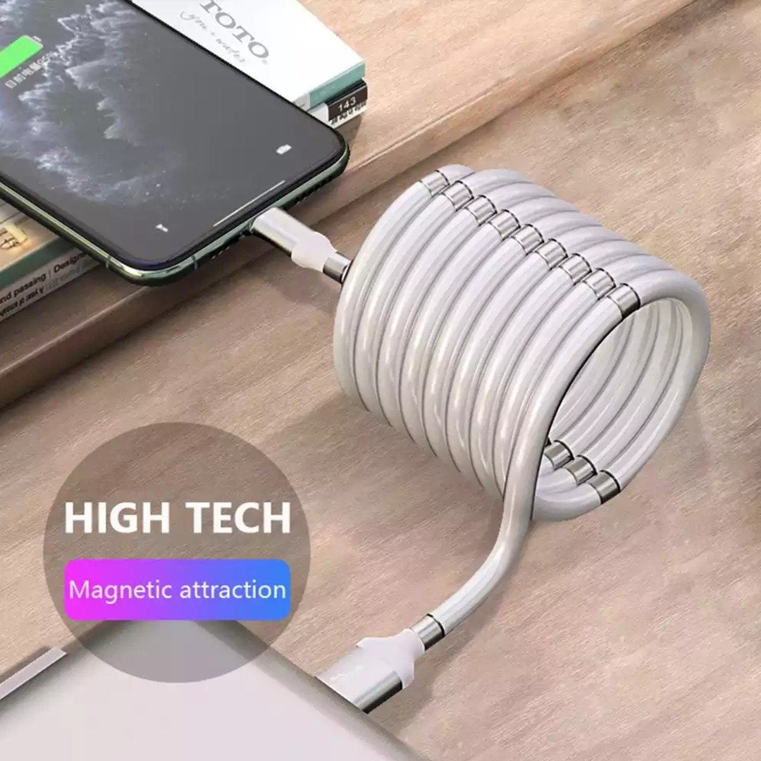 Magnetic Type-C Fast Charging & Data Cable