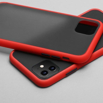 iPhone 12 Pro Max Luxury Shockproof Matte Finish Case