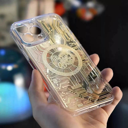 iPhone 13 Pro Max MagSafe Edition Mecha Transparent Case