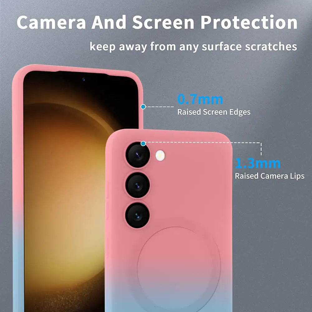 Gradient Soft Silicone MagSafe Case - Samsung