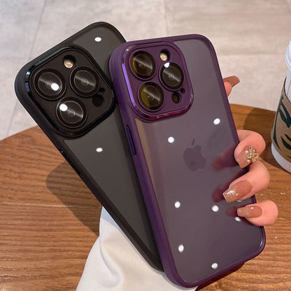 iPhone 14 Series Colored Bumper Case with Camera Protection