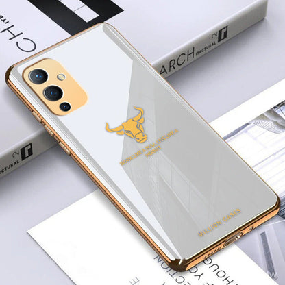 OnePlus Series Electroplating Pattern Glass Case