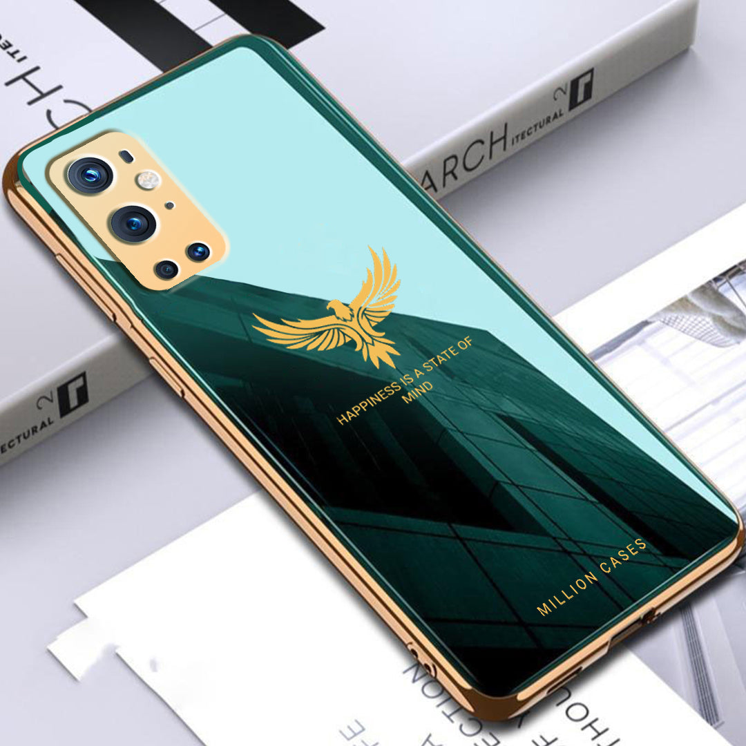 Electroplating Pattern Glass Case - OnePlus