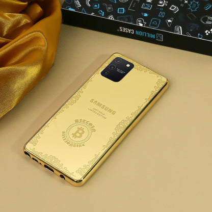 Galaxy S20 Series Luxurious Crafted Gold Camera Protective Case