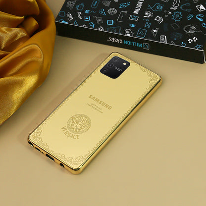 Galaxy S20 Series Luxurious Crafted Gold Camera Protective Case