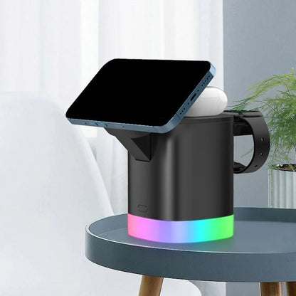 Neon™ 3-in-1 MagSafe Wireless Fast Charging Station