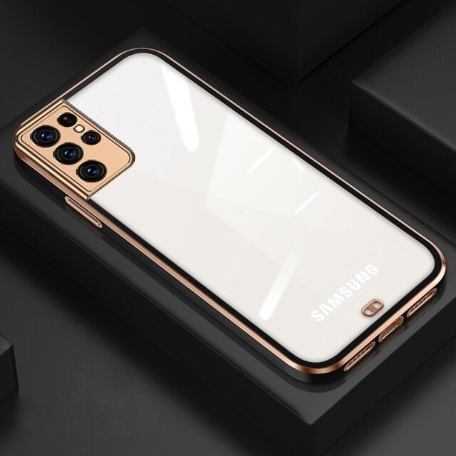 Galaxy A52/A52s Electroplating Ultra Clear Shining Case