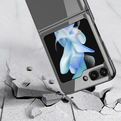 Galaxy Z Flip5 Transparent Glitter Case