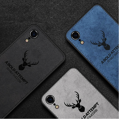 iPhone 7 Deer Pattern Inspirational Soft Case