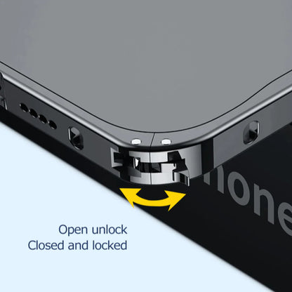 Translucent Metal Frame Matte Case - iPhone