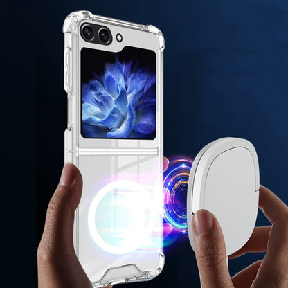 Galaxy Z Flip5 Anti-Knock TPU Transparent MagSafe Case