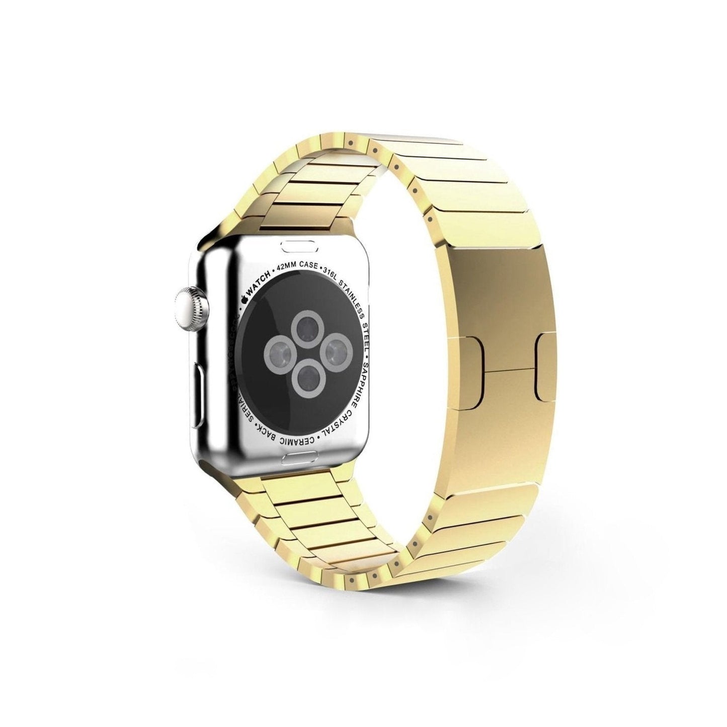 Stainless Steel Link Band for Apple Watch [42/44MM] - Gold