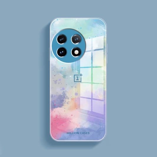OnePlus 11 Watercolor Splatter Glass Back Case