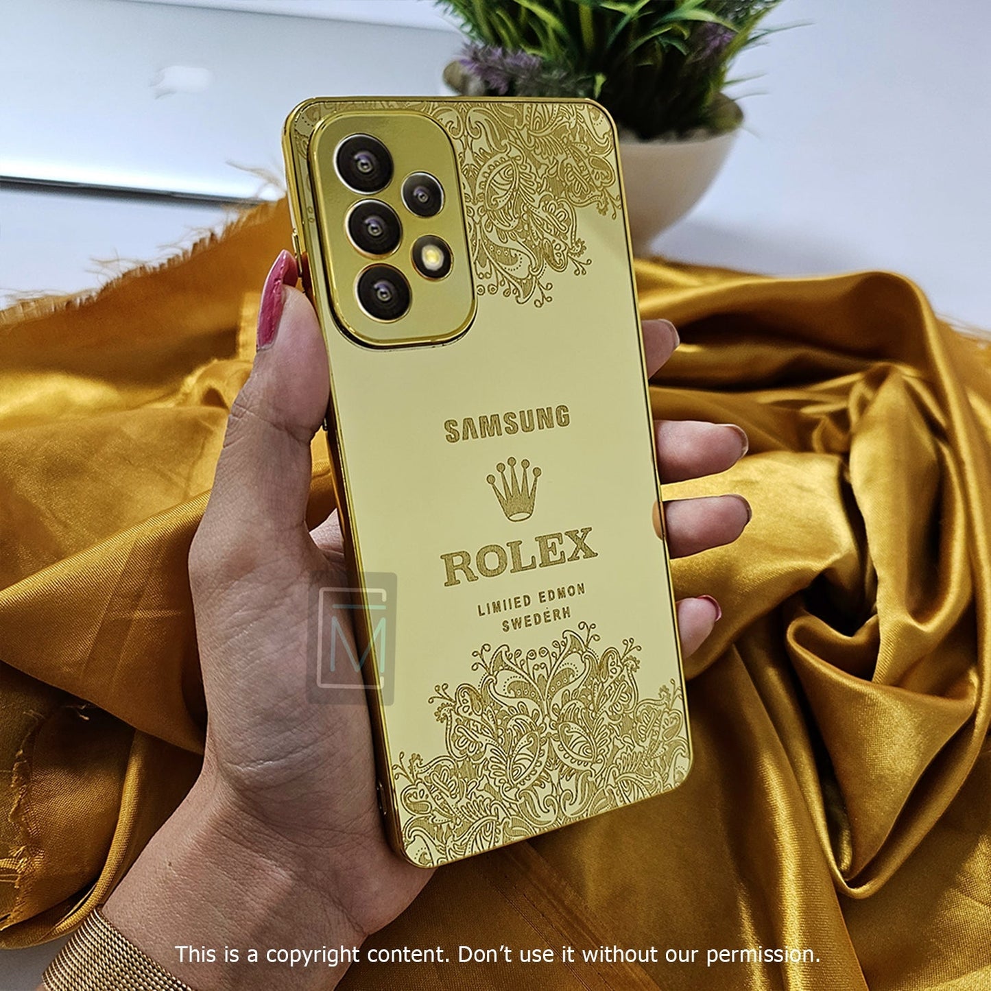 Limited Edition Gold Crafted Rolex Case - Samsung