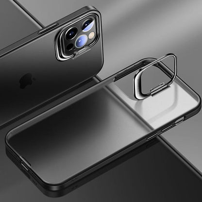 iPhone 13 Pro Invisible Metal Holder Stand Case