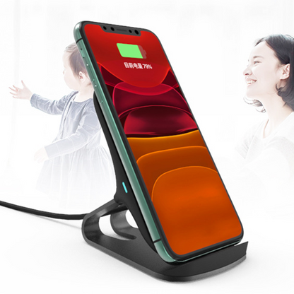 Metal Bracket Desktop Wireless Charger