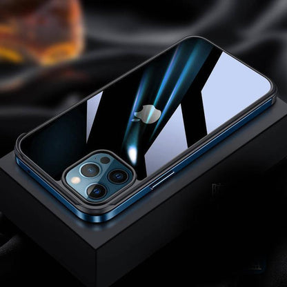 iPhone 12 Series Luxury Square Metal Frame Case