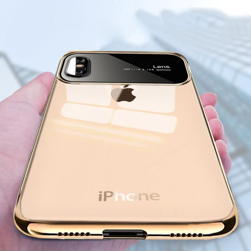 iPhone X/XS - Polarized Lens Mirror Transparent Hard Case