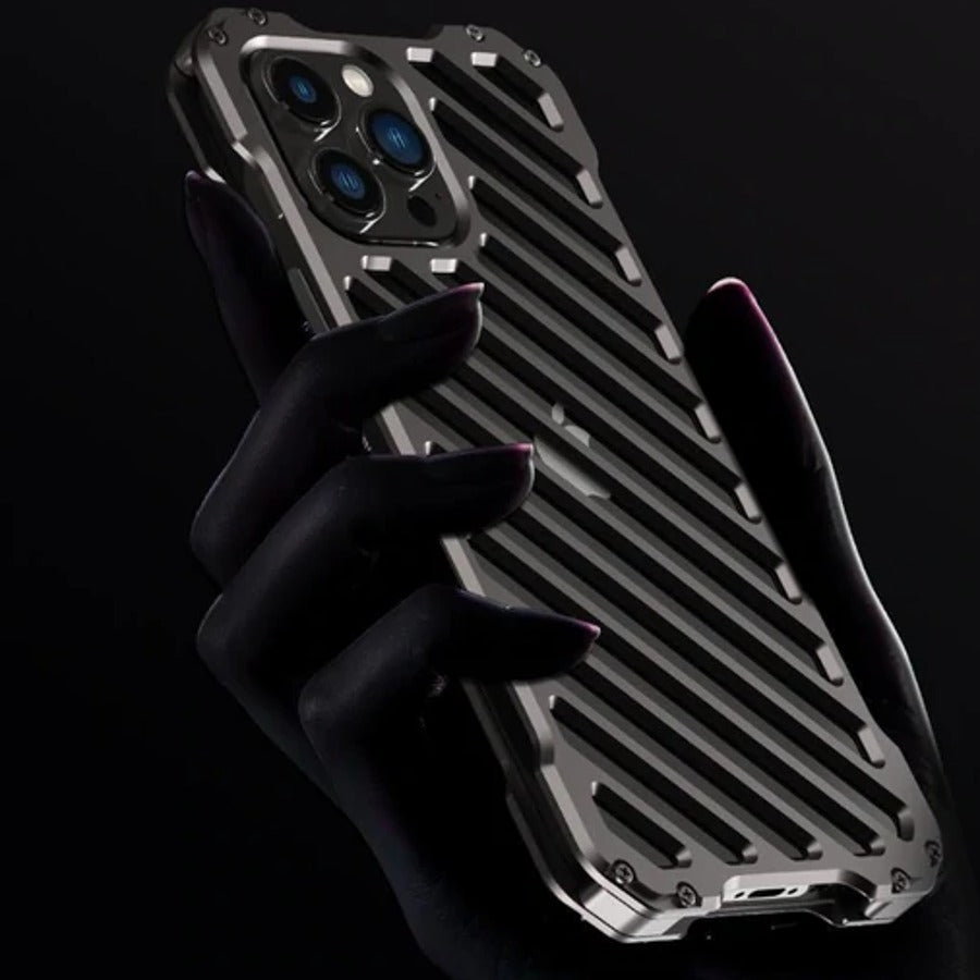 iPhone 13 Pro R-Just Aluminium Alloy Grill Case