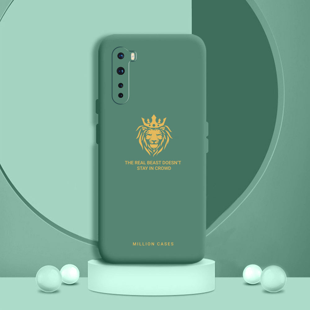 OnePlus Nord  lion silicone case 