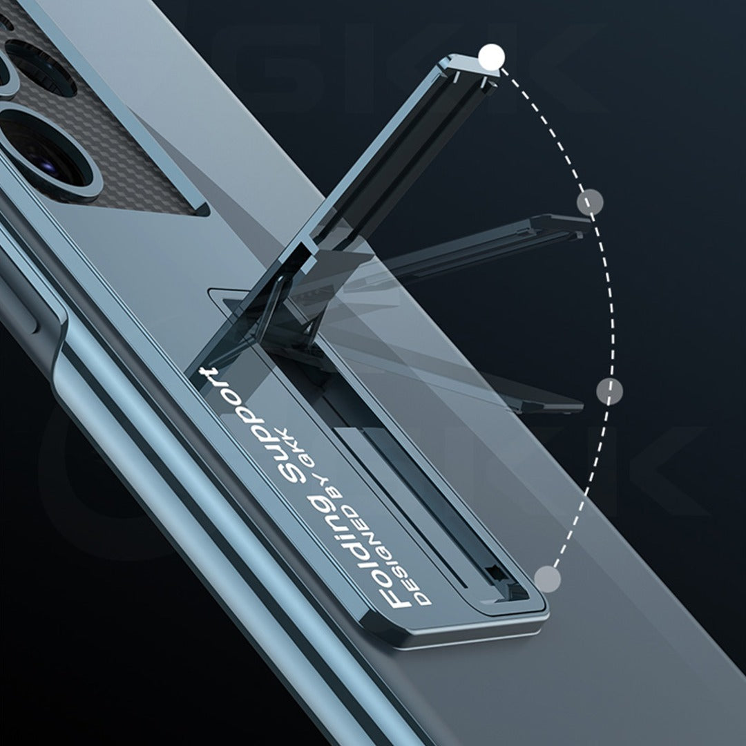Luxury Ultra Clear Hybrid Stand Case