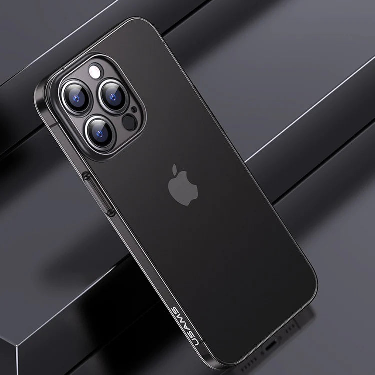 iPhone 13 Pro Ultra-Thin Matte Paper Back Case